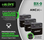BX-9 Dual Mic ANC Earphones with iPhone & Type-C Connector – Advanced Noise Cancellation - Image 2