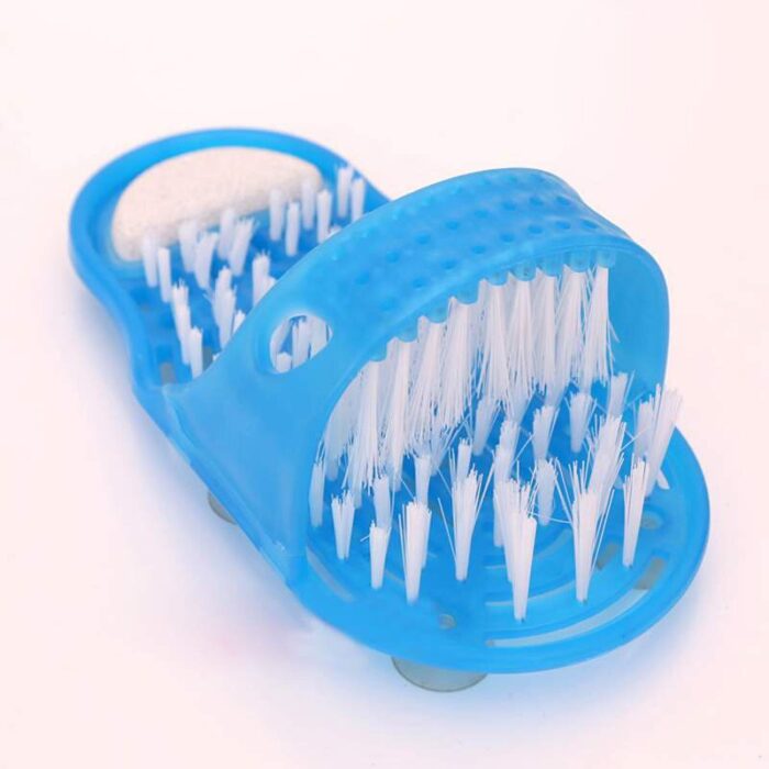 1Pcs Shower Bathroom Foot Massage Cleaning Slipper Feet Exfoliating Cleaner Suction Brush - Image 2
