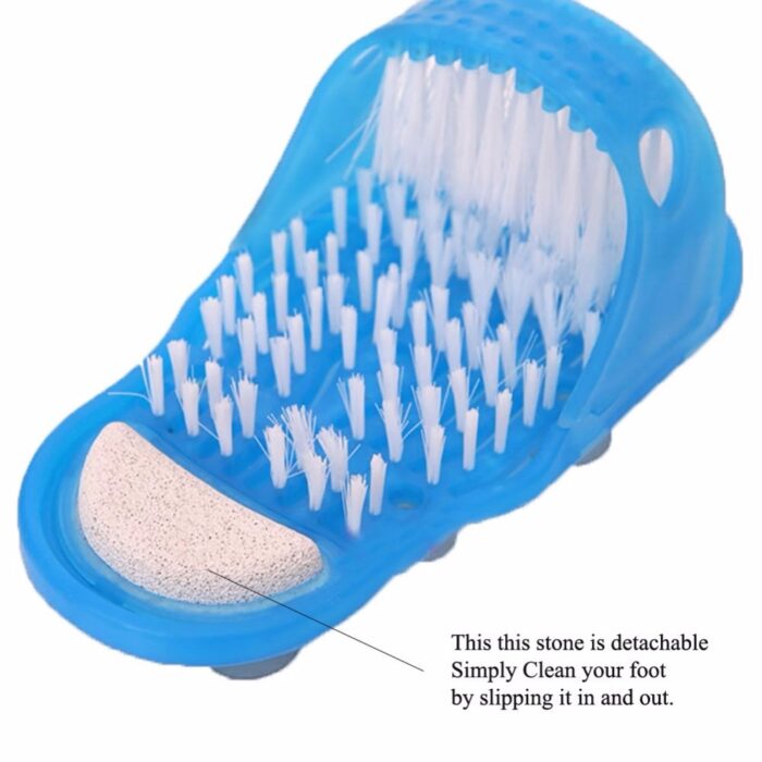 1Pcs Shower Bathroom Foot Massage Cleaning Slipper Feet Exfoliating Cleaner Suction Brush - Image 4