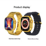 C9 Ultra Max Gold Edition Smartwatch with 2.1″ Infinite HD Display, Calls, Health Tracking & Smart Notifications - Image 6