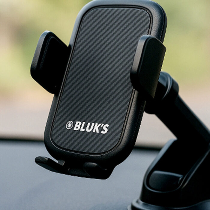 BLUK’S BX-321 – 360° Rotation, One-Click Release, Anti-Shake Design Universal Car Phone Holder - Image 2