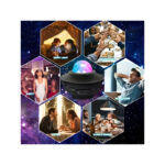 Compact Multi-Functional LED Galaxy Projector Light With Built-In Bluetooth Speaker – Portable Mini Design - Image 4