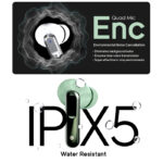 Dany Airdots 300 Pro Wireless Earbuds with Quad Mic ENC, 48H Playtime & Gaming Mode - Image 22