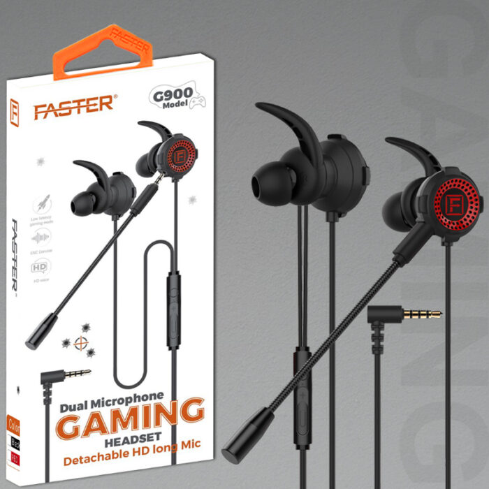 G900 Dual Gaming Headset With Detachable HD Long Mic - Image 1