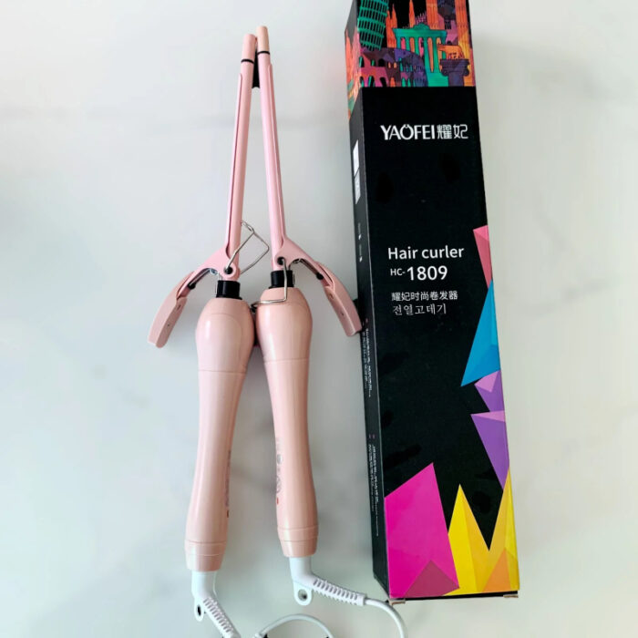 HC-1809 Yaofei Stylish Design Portable Wired Hair Curler (2) HC-1809 Yaofei Stylish Design Portable Wired Hair Curler - Image 1