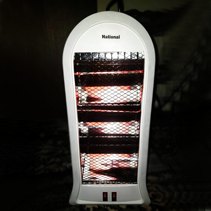 HT-111 Compact 400W Electric 3-Rod Room Heater with Advanced Safety Features - Image 4