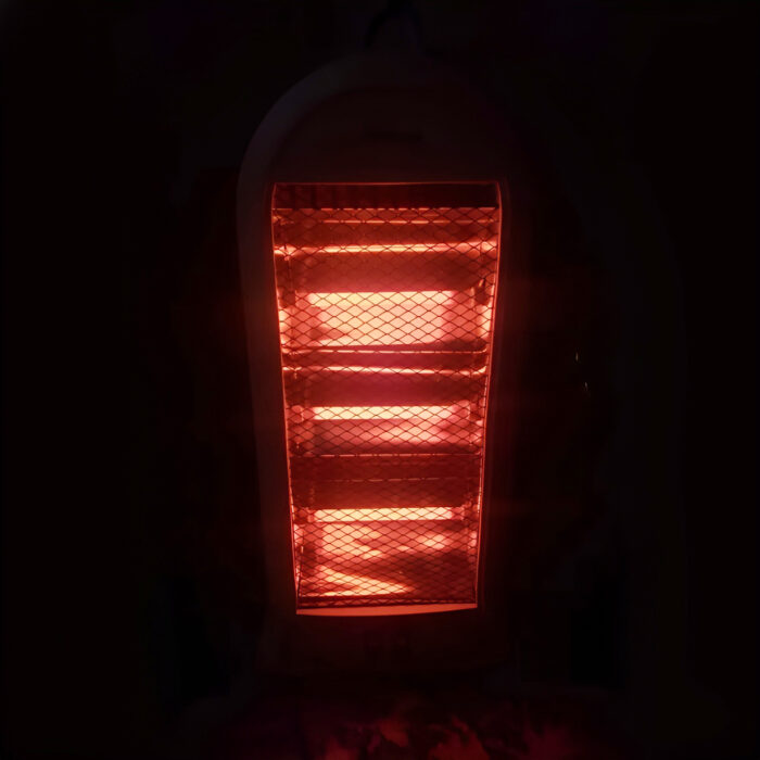 HT-111 Compact 400W Electric 3-Rod Room Heater with Advanced Safety Features - Image 5