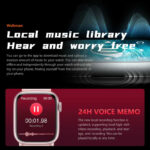 HW69 Pro Max Smartwatch with AMOLED 2.5D Curved Display, AI Customization & Gesture Control - Image 3