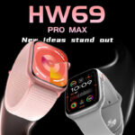 HW69 Pro Max Smartwatch with AMOLED 2.5D Curved Display, AI Customization & Gesture Control