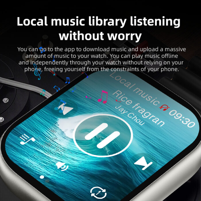 HW69 Pro Max Smartwatch with AMOLED 2.5D Curved Display, AI Customization & Gesture Control - Image 12