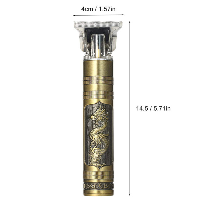 Hair Clipper Rechargeable Thread Engraving Trimmer For Men USB Electric Barber Shaving Machine - Image 2