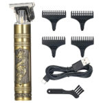 Hair Clipper Rechargeable Thread Engraving Trimmer For Men USB Electric Barber Shaving Machine