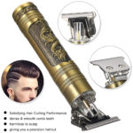 Hair Clipper Rechargeable Thread Engraving Trimmer For Men USB Electric Barber Shaving Machine - Image 8