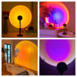 High-Efficiency USB Sunset Projector Lamp With 16-Color LED And Remote Conatrol - Image 10