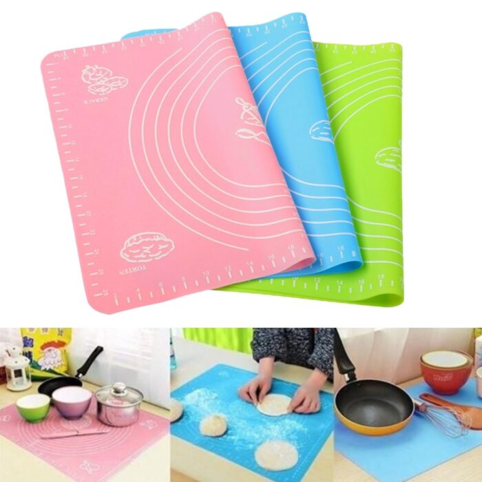 Thicken High Temperature Resistant Silicone Kneading Dough Mat - Image 1