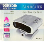 SECO SG-014 GM Climax Portable Fan Heater with Dual Power Settings 600W and 1200W for Efficient and Versatile Heating - Image 6