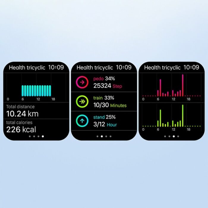 I9 Pro Max Smartwatch with 2.0 Inches Display, Phone Call, Custom Watch Face & Sport Waterproof - Image 2