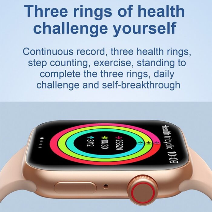 I9 Pro Max Smartwatch with 2.0 Inches Display, Phone Call, Custom Watch Face & Sport Waterproof - Image 9