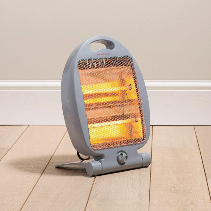 800W Instant Heating Portable Electric Quartz Heater With Auto Tip-Over Protection - Image 8