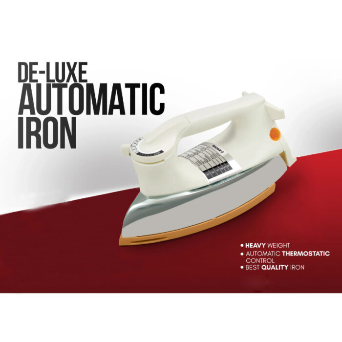 400W EcoPress Ultimate Energy-Saving Heavyweight Iron for Effortless and Efficient Wrinkle Removal - Image 2