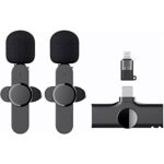 K9 Wireless 2 in 1 Dual Plug And Play Type-CLightning Microphone - Image 2