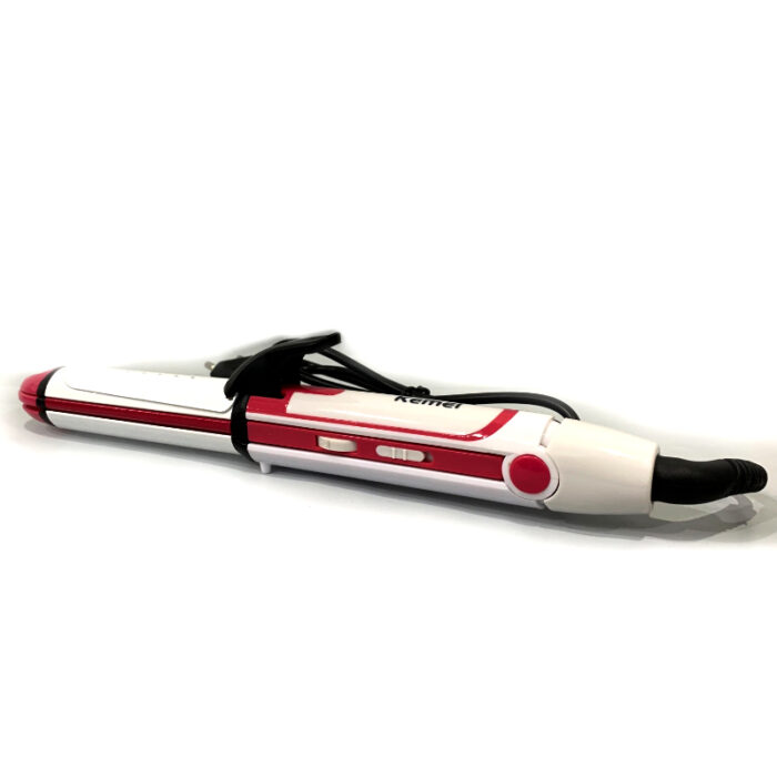 Kemei KM-1290 Multi-Functional Professional Ceramic Hair Straightener For Outstanding Hair Styling - Image 11