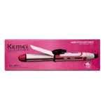 Kemei KM-1290 Multi-Functional Professional Ceramic Hair Straightener For Outstanding Hair Styling - Image 12