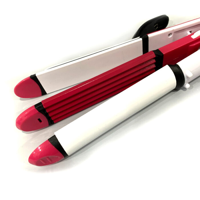 Kemei KM-1290 Multi-Functional Professional Ceramic Hair Straightener For Outstanding Hair Styling - Image 9