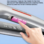 Kemei KM-2052 Professional Hair Straightener – Sleek Design with Ceramic Coated Plates - Image 14