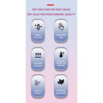 Kemei KM-2052 Professional Hair Straightener – Sleek Design with Ceramic Coated Plates - Image 4