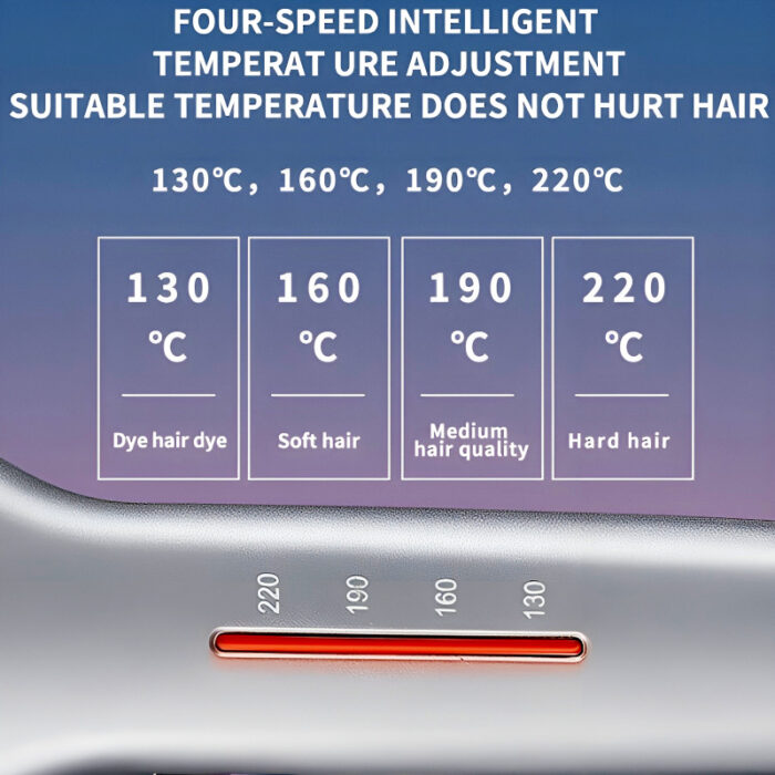 Kemei KM-2052 Professional Hair Straightener – Sleek Design with Ceramic Coated Plates - Image 8