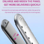 Kemei KM-2052 Professional Hair Straightener – Sleek Design with Ceramic Coated Plates - Image 9