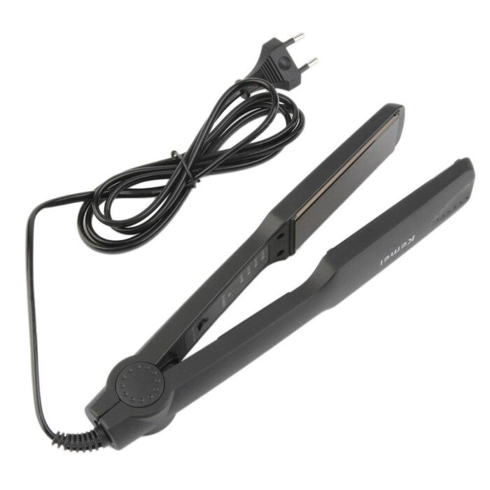 Kemei Professional Hair Straighteners Flat Iron Tourmaline Ceramic Hair Care Styling Tool - Image 7