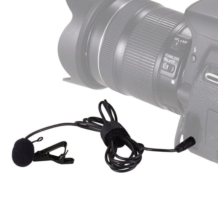 Lavalier Microphone Omni-Directional Clip-On Mic With Cable - Image 5