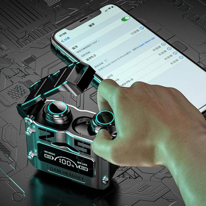 M25 Wireless 5.3 Gaming Earbuds With Built-In Dual Modes Gaming And Music - Image 3