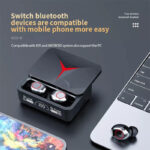 M90 Pro TWS Touch Control Wireless Bluetooth Earbuds With LED Display & Power Bank - Image 7