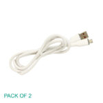 Pack Of 2 SOVO SC-007 Active Type-C And Micro Data Cables - Image 2