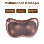 Multi-Function Electric Cervical Body Massage Pillow with Deep-Kneading Heated Massage Nodes - Image 4
