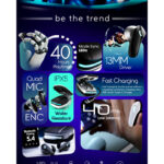 Dany Matrix Airdots 400 – True Wireless Earbuds with Quad Mic ENC, Gaming Mode & 40H Playtime - Image 14