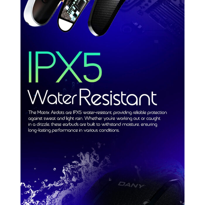 Dany Matrix Airdots 400 – True Wireless Earbuds with Quad Mic ENC, Gaming Mode & 40H Playtime - Image 17