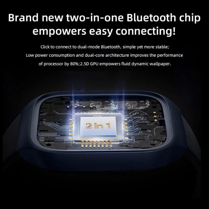 Mibro T2 Smartwatch with 1.75″ AMOLED Screen, Dual-Core 2-In-1 Chip, GPS & Dual Straps - Image 4