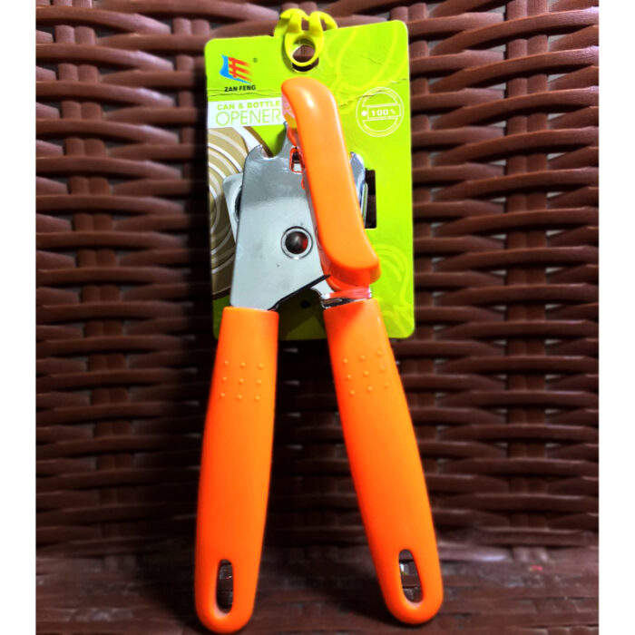 Multi- Functional 3 In 1 Stainless Steel Can & Bottle Opener Best Kitchen Utensil - Image 1