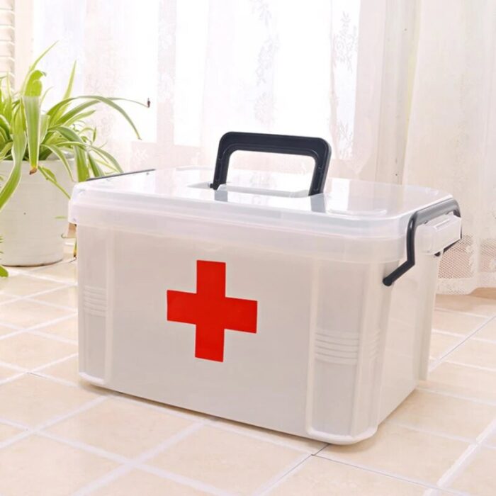 Multi-Layer Medicine Storage Organizer First Aid Box - Image 9