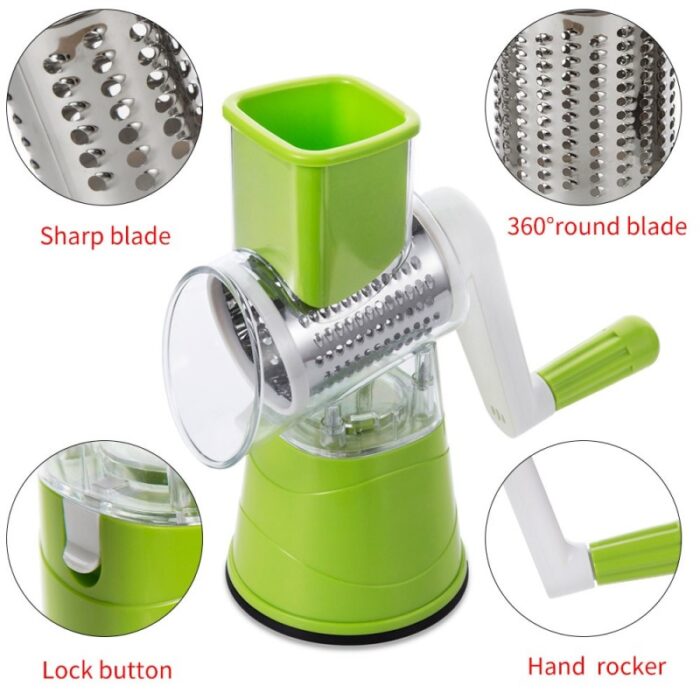 Multifunction Kitchen Slicer Potato Carrot Grater Vegetable Cutter Chopper - Image 9