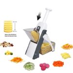 Multifunctional Vegetable Cutter Potato Fruit Peeler Carrot Grater Kitchen Basket - Image 8
