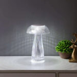 Mushroom Shape USB Rechargeable RGB Lighting Touch And Remote Control Table Lamp - Image 2