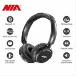 NIA Q1 Bluetooth 4.2 Overhead Stereo Headphones with FM Radio and MicroSD Support - Image 2
