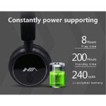NIA Q1 Bluetooth 4.2 Overhead Stereo Headphones with FM Radio and MicroSD Support - Image 6