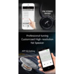 NIA Q1 Bluetooth 4.2 Overhead Stereo Headphones with FM Radio and MicroSD Support - Image 7