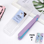 Pack Of 2 Best Quality Mini Portable Hair Straighteners With Plastic Case - Image 4
